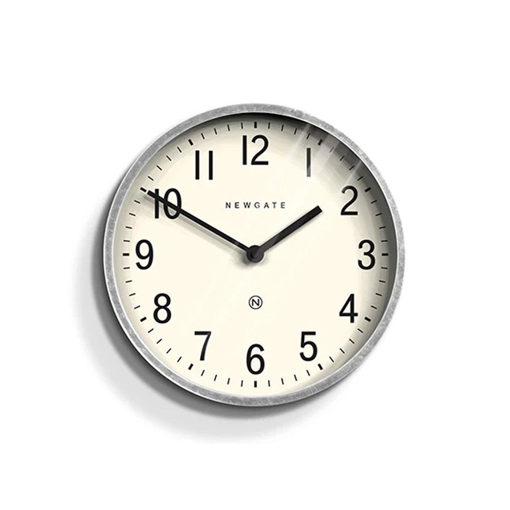 Newgate Master Edwards Wall Clock Grey